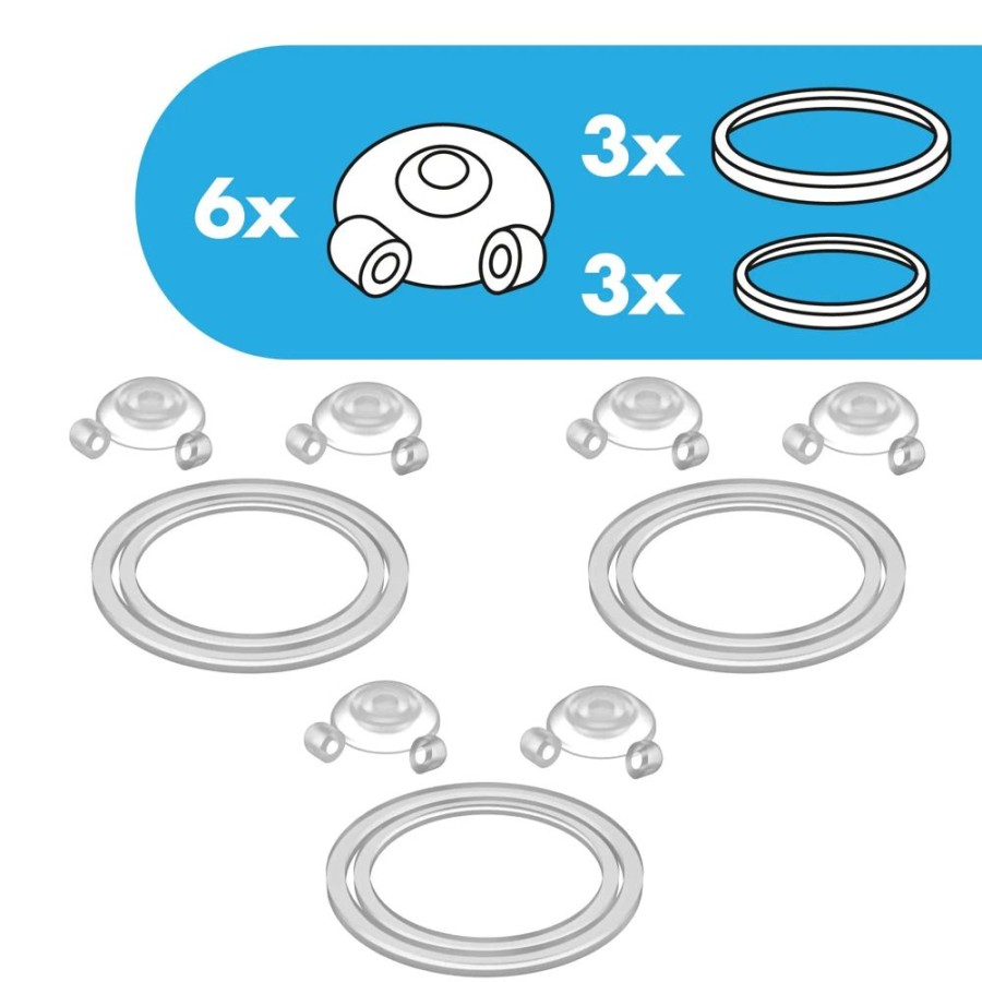 Accessories Ion8 | Replacement 1.0 / 2.0 Seals Family Pack